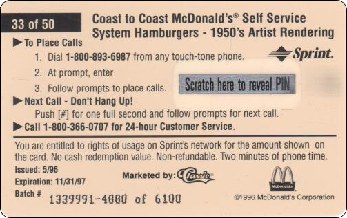 McDonald's Cards Collection - USA - Sprint - 0333 - 2.jpg