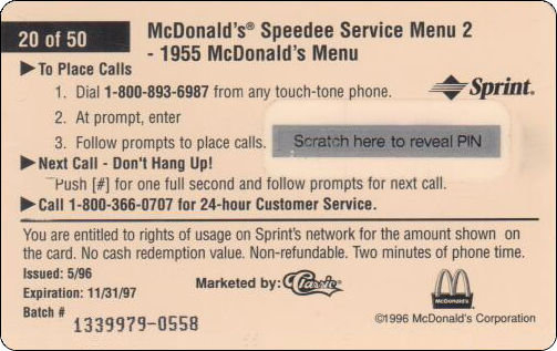 McDonald's Cards Collection - USA - Sprint - 0320 - 2.jpg