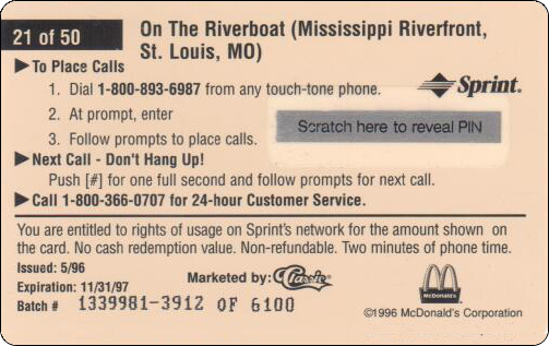 McDonald's Cards Collection - USA - Sprint - 0321 - 2.jpg