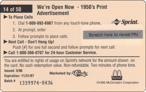 McDonald's Cards Collection - USA - Sprint - 0314 - 2.jpg